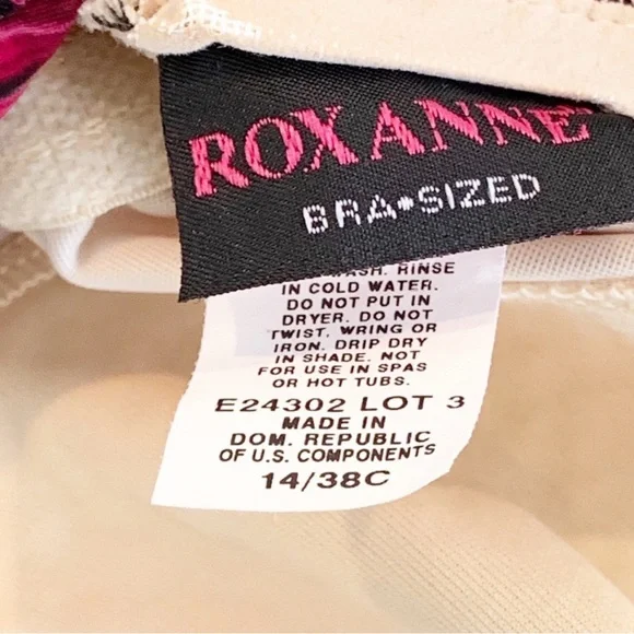Roxanne Bra Floral Women’s Swimsuit 38C 14. - Picture 4 of 4